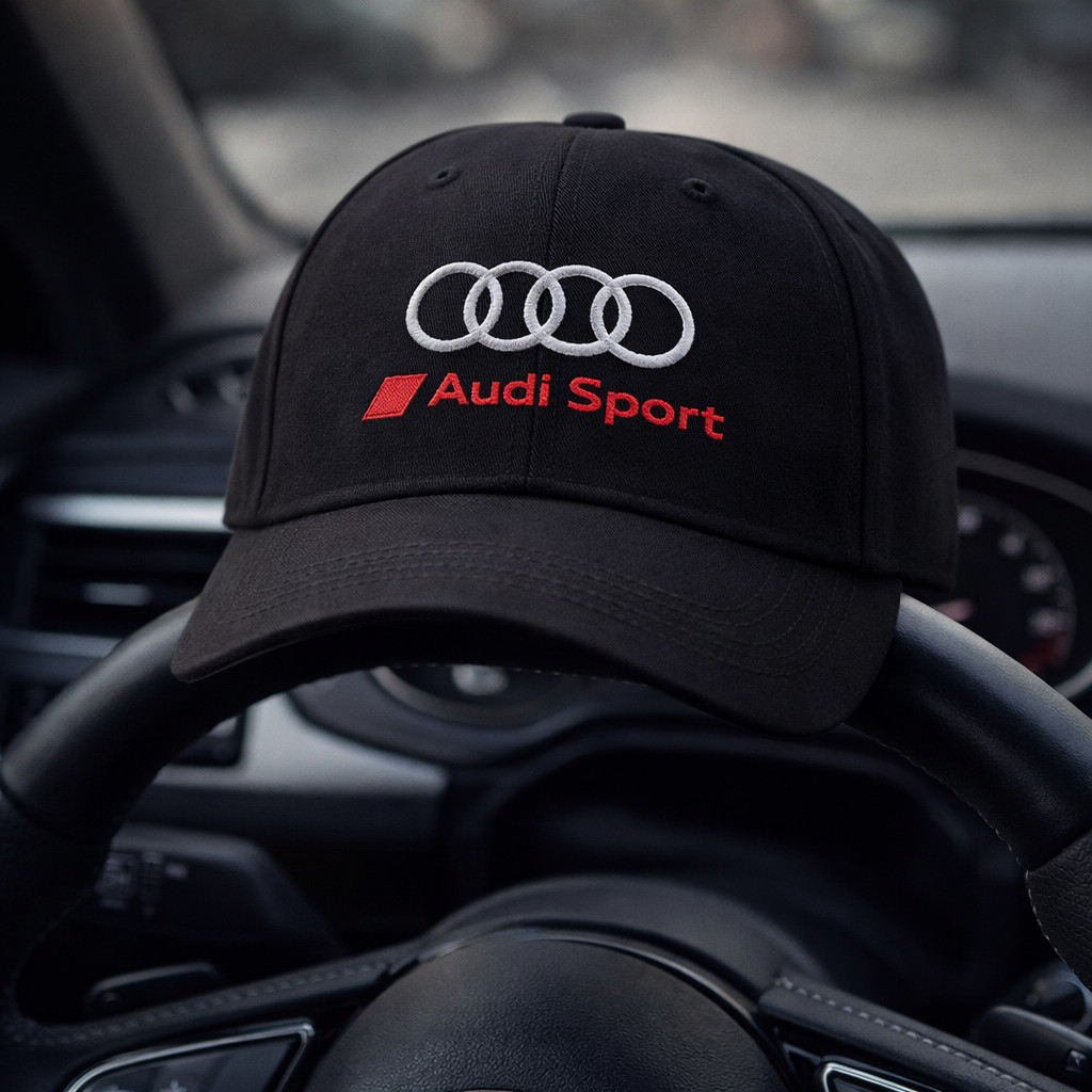 Audi Sport Classic Embroidered Dad Cap Adjustable Fit Unisex Gift Idea
