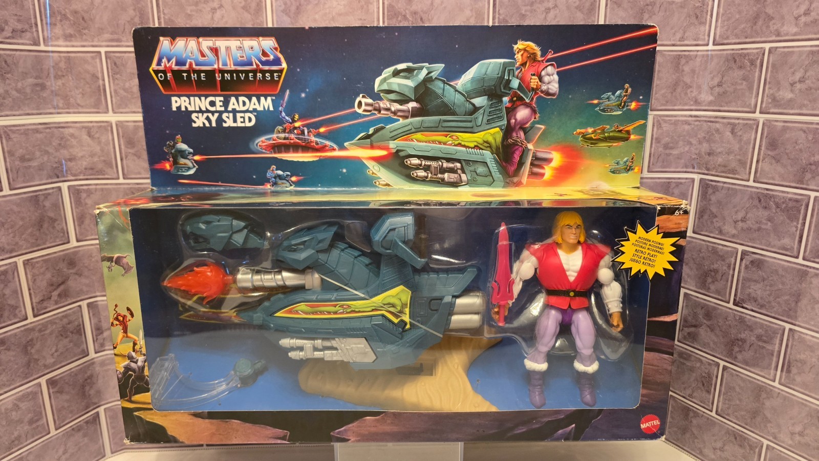 Masters of the Universe Prince Adam Sky Sled *Brand New* Masters of the Universe Prince Adam Sky Sled *Brand New*