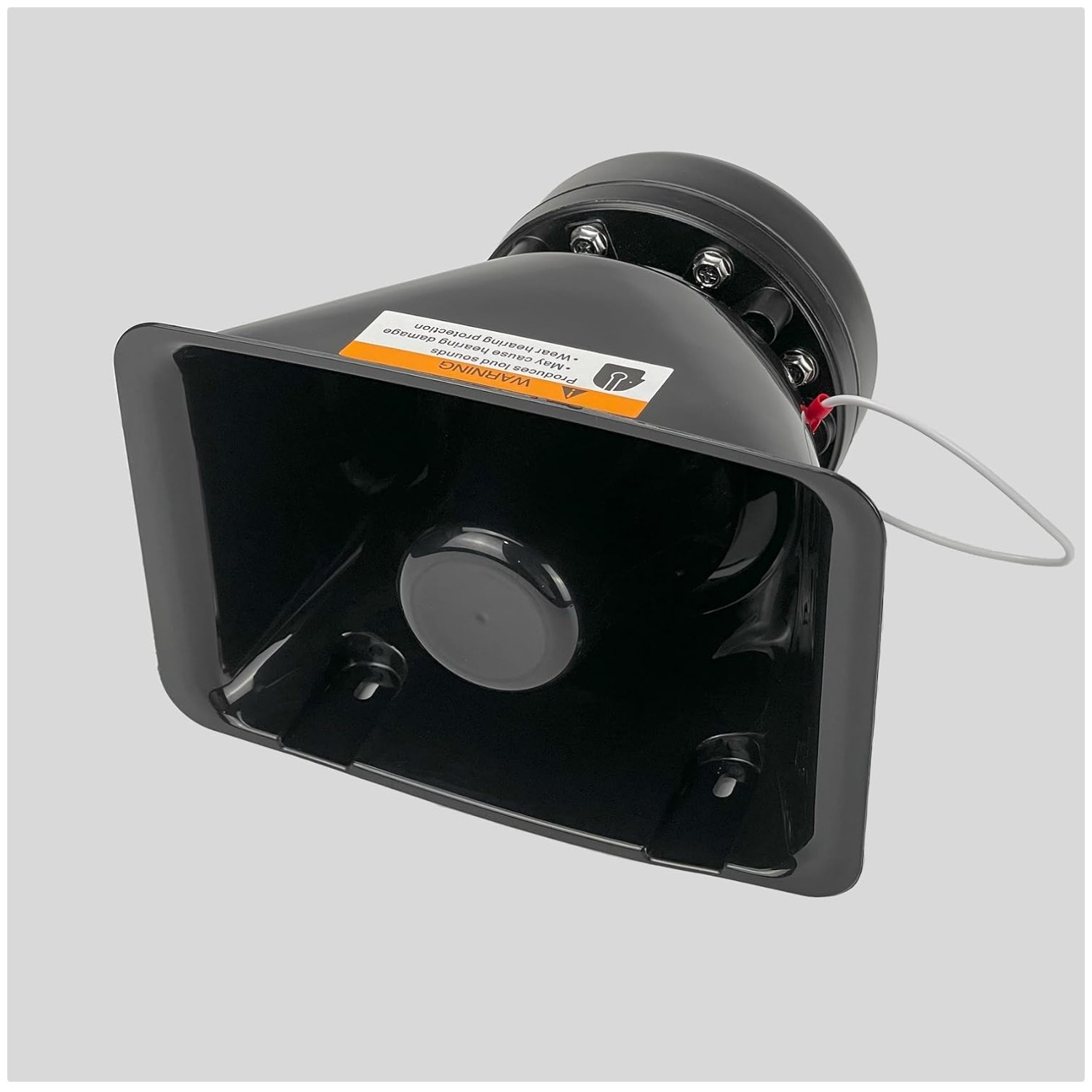 High-Performance 200W Siren Speaker with  Rating for Police & Fire Vehicles