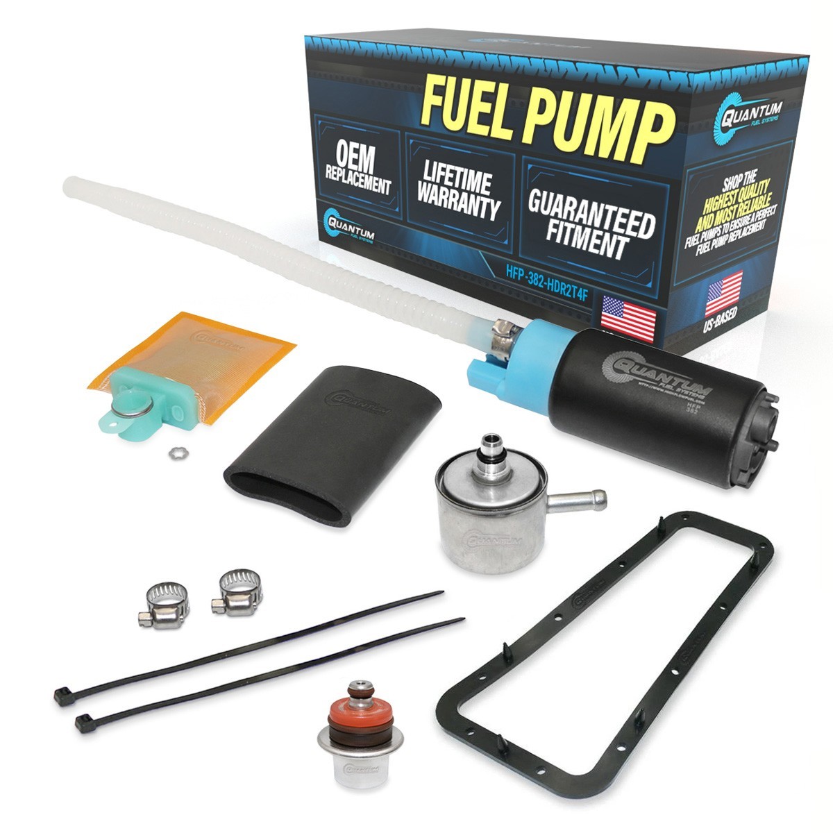 Fits 01-07 Harley-Davidson FXSTDI FXSTDSE 62897-01 Fuel Pump +Reg+Gasket+Filter