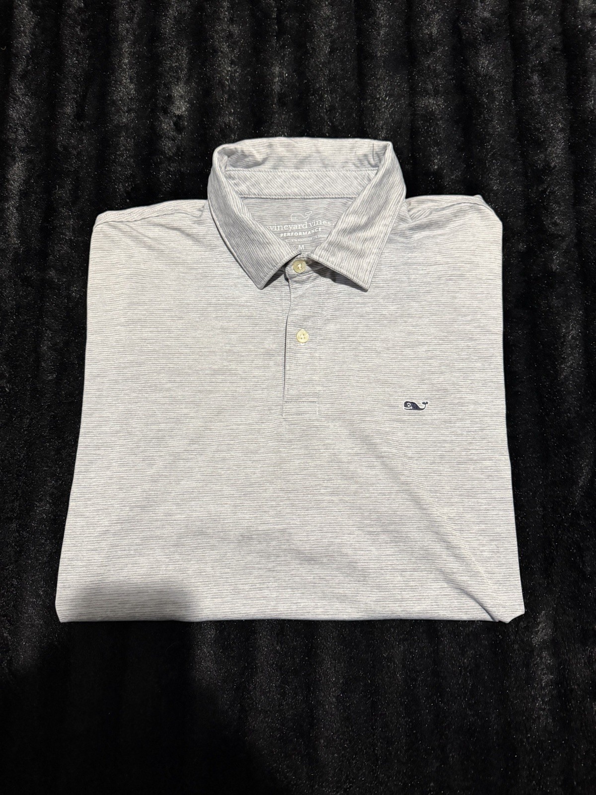 Vineyard Vines Performance Polo Golf Stretch Active Men’s Gray Size Medium  Vineyard Vines Performance Polo Golf Stretch Active Men’s Gray Size Medium 