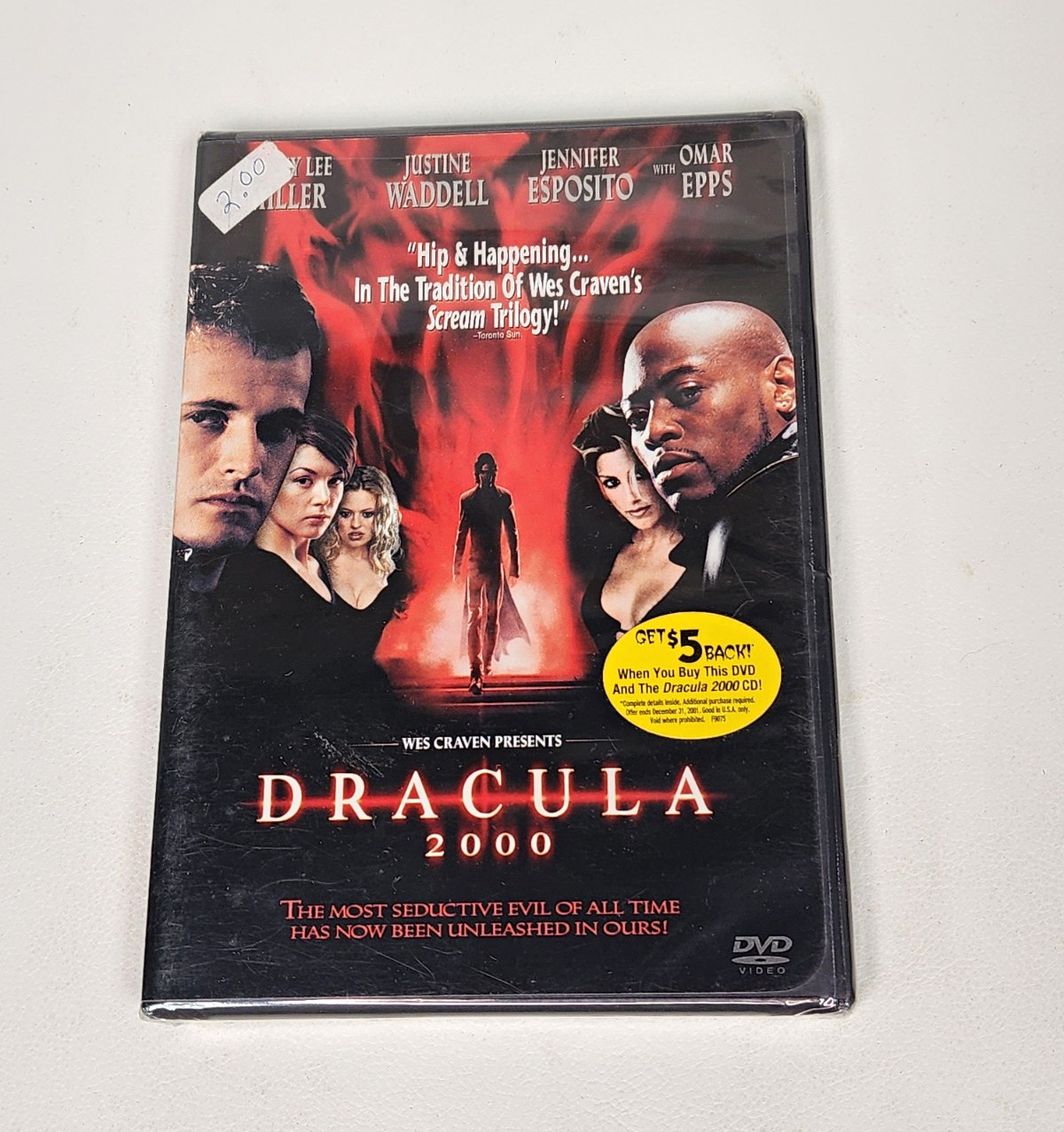 Dimension Films Dracula 2000 DVD R WS 99m Patrick Lussier Tall Case Dimension Films Dracula 2000 DVD R WS 99m Patrick Lussier Tall Case