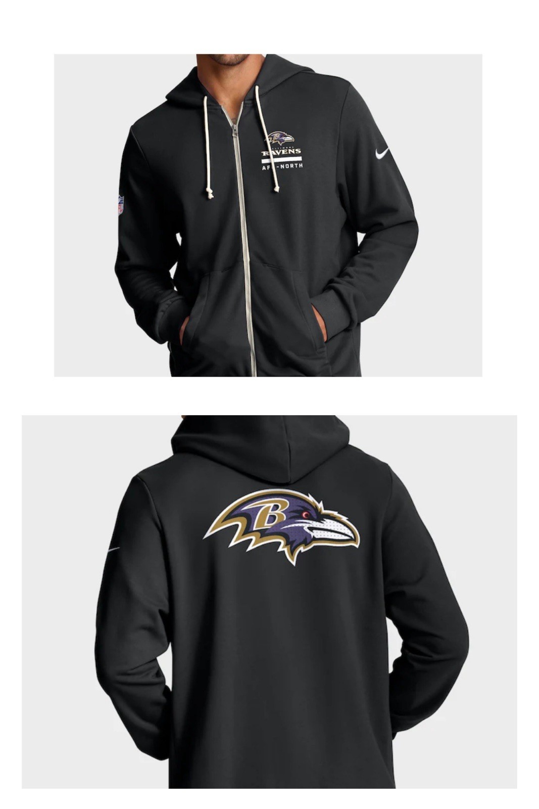 Nike Baltimore Ravens Sideline Player Issue Dri-FIT Hoodie Sz XXL Jackson Henry Nike Baltimore Ravens Sideline Player Issue Dri-FIT Hoodie Sz XXL Jackson Henry
