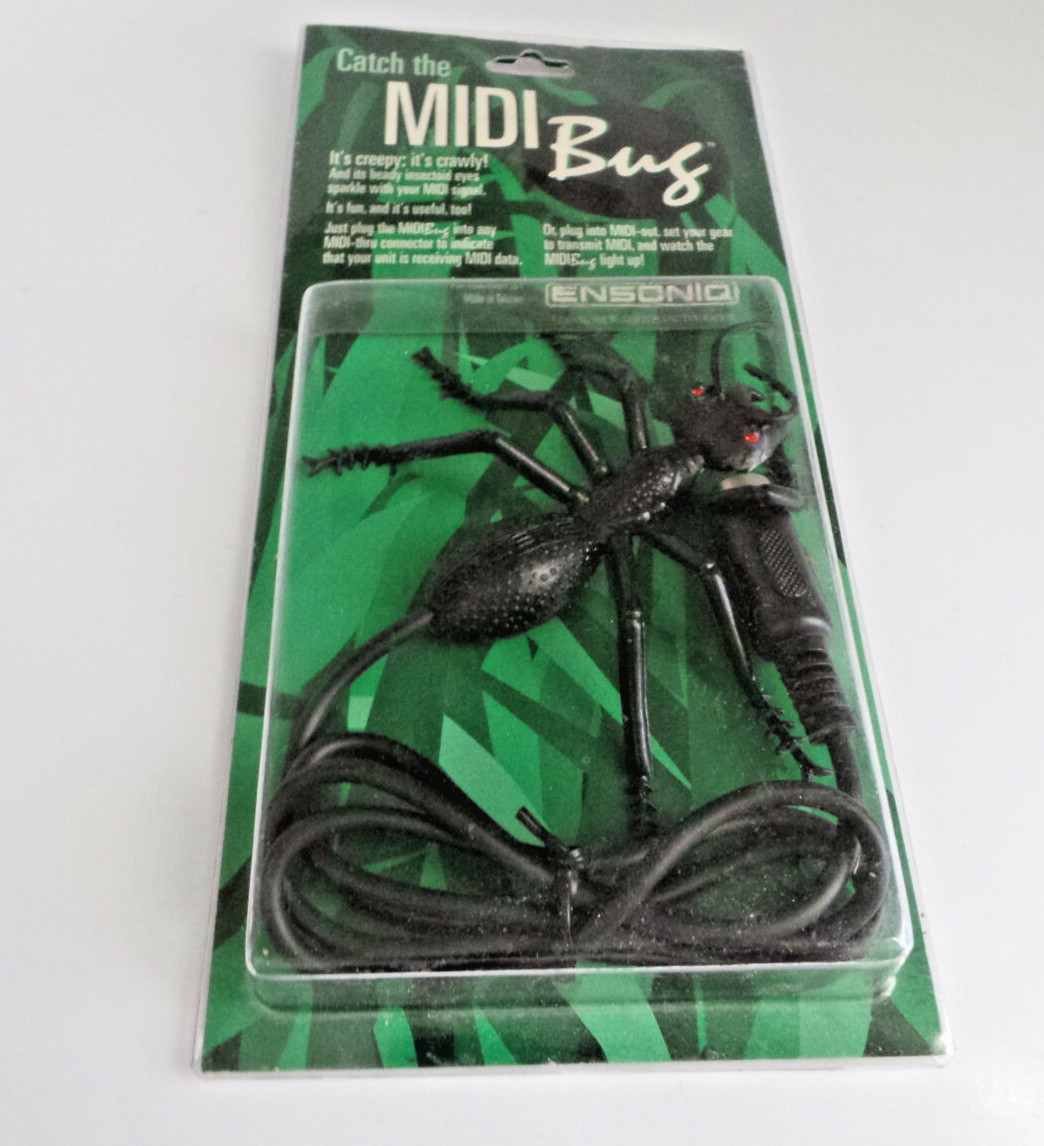 Very rare MIDI Bug from the Ensoniq Corportation Synth Spider NEW