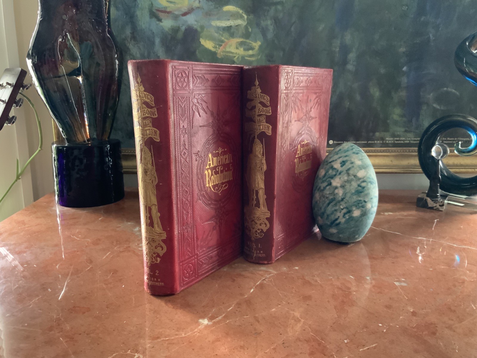 THE PICTORIAL FIELD-BOOK OF THE REVOLUTION VOL I & II 1859 by Benson Lossing