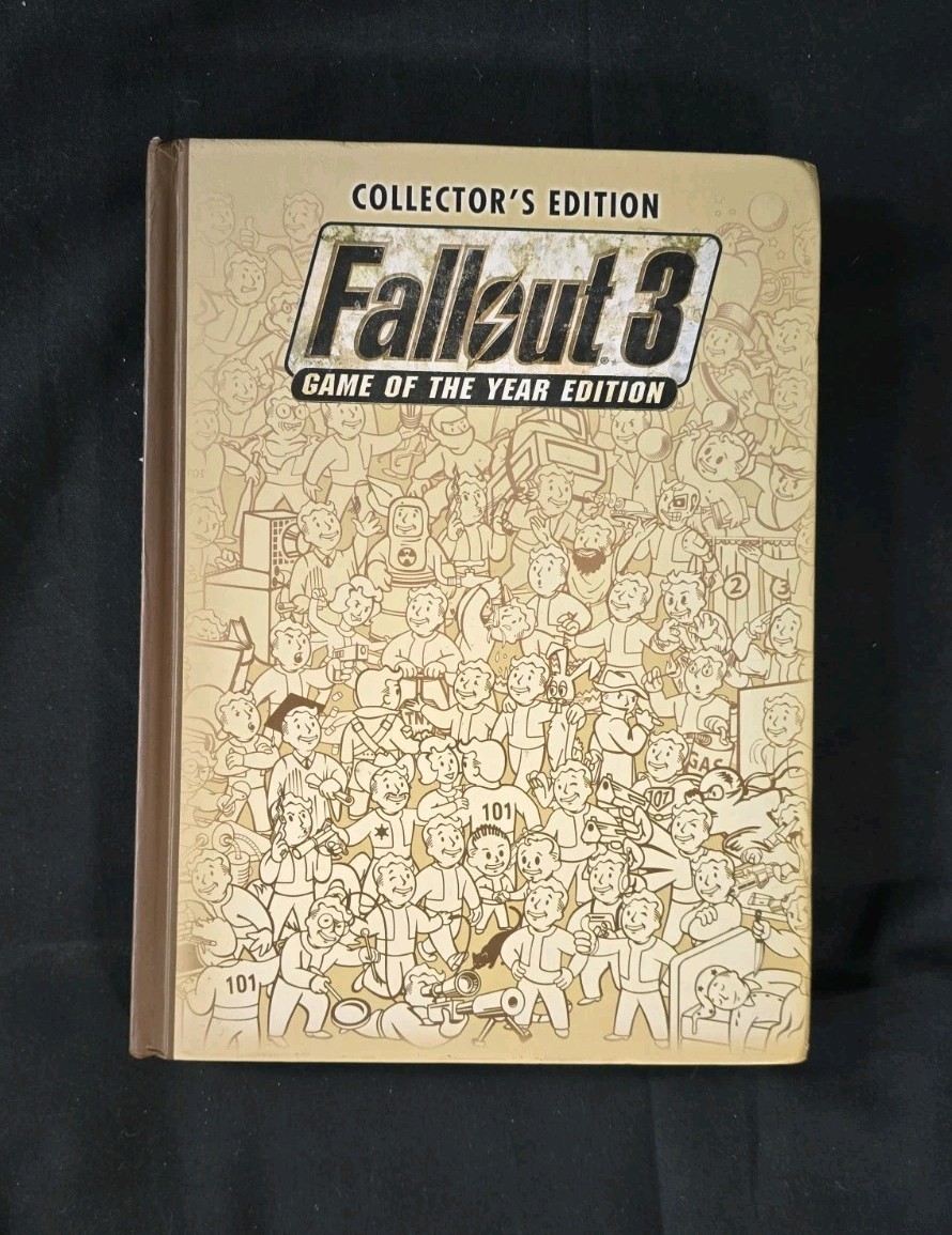 Fallout 3 Game of the Year Collector's Edition Guide Limited Edition (No Map)