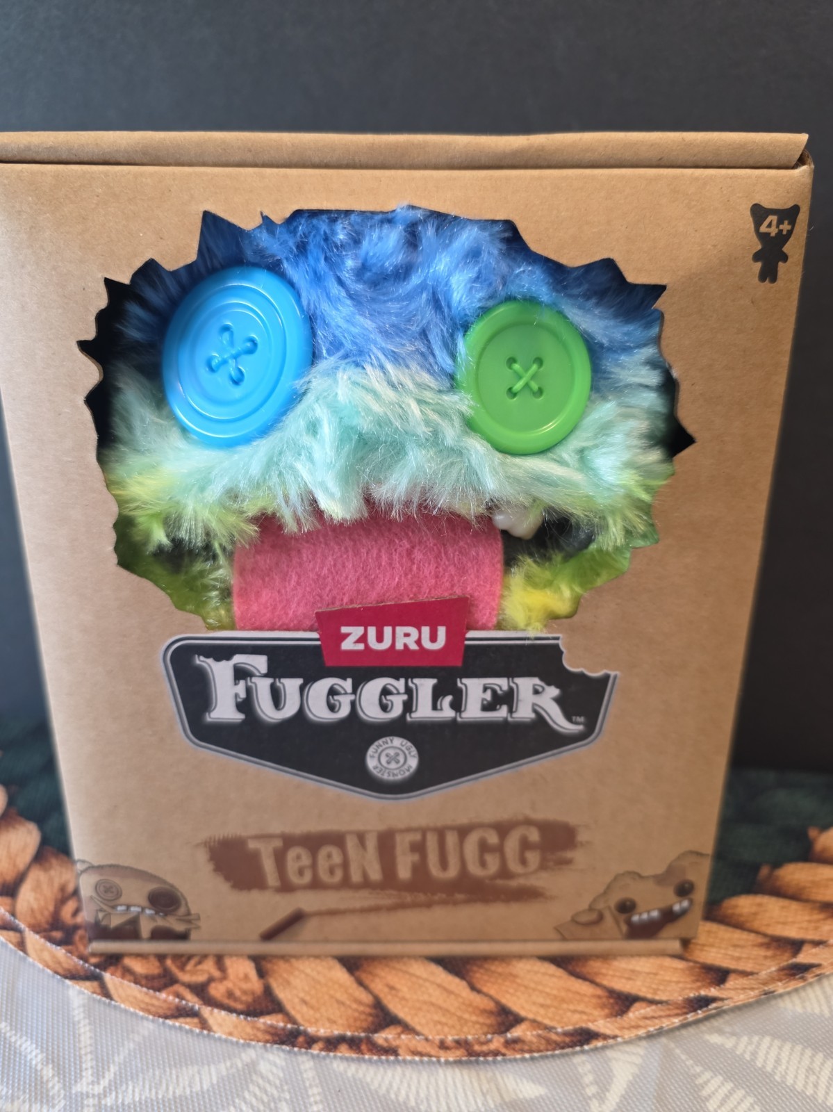 ZURU Fuggler Teen Fugg Plush  Rainbow Oogah Boogah Ugly Monster Toy New in Box 