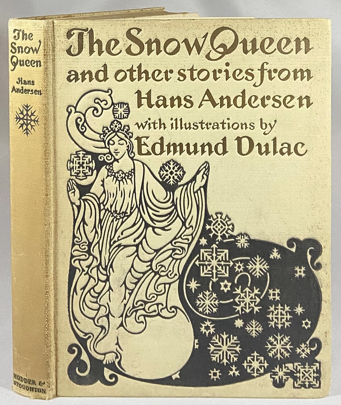 EDMUND DULAC Hans Christian Andersen THE SNOW QUEEN Antique Fairy Tales c.1911
