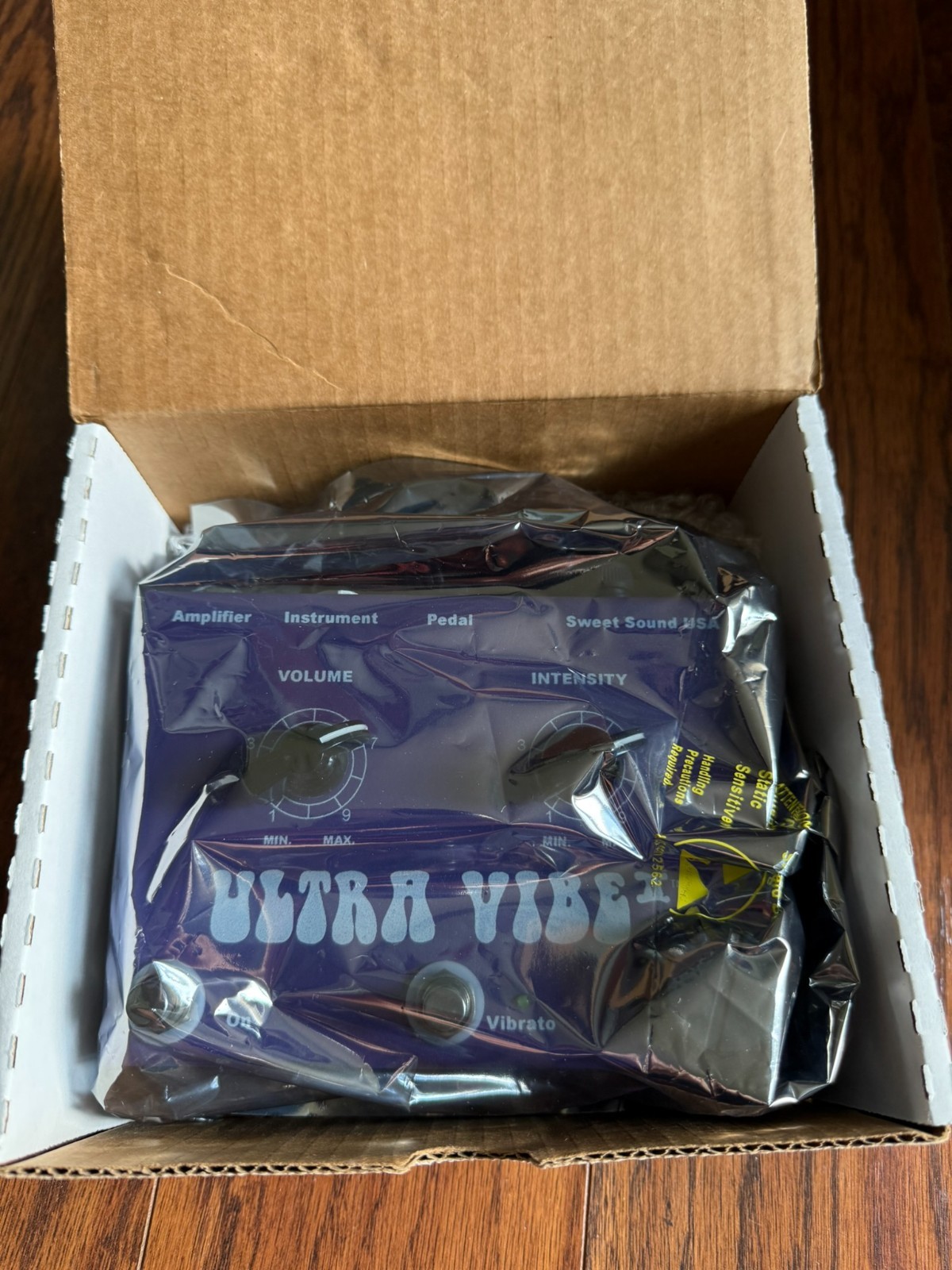 2007 Sweet Sound Ultra Vibe II AC USA Excellent Uni-Vibe Style Pedal