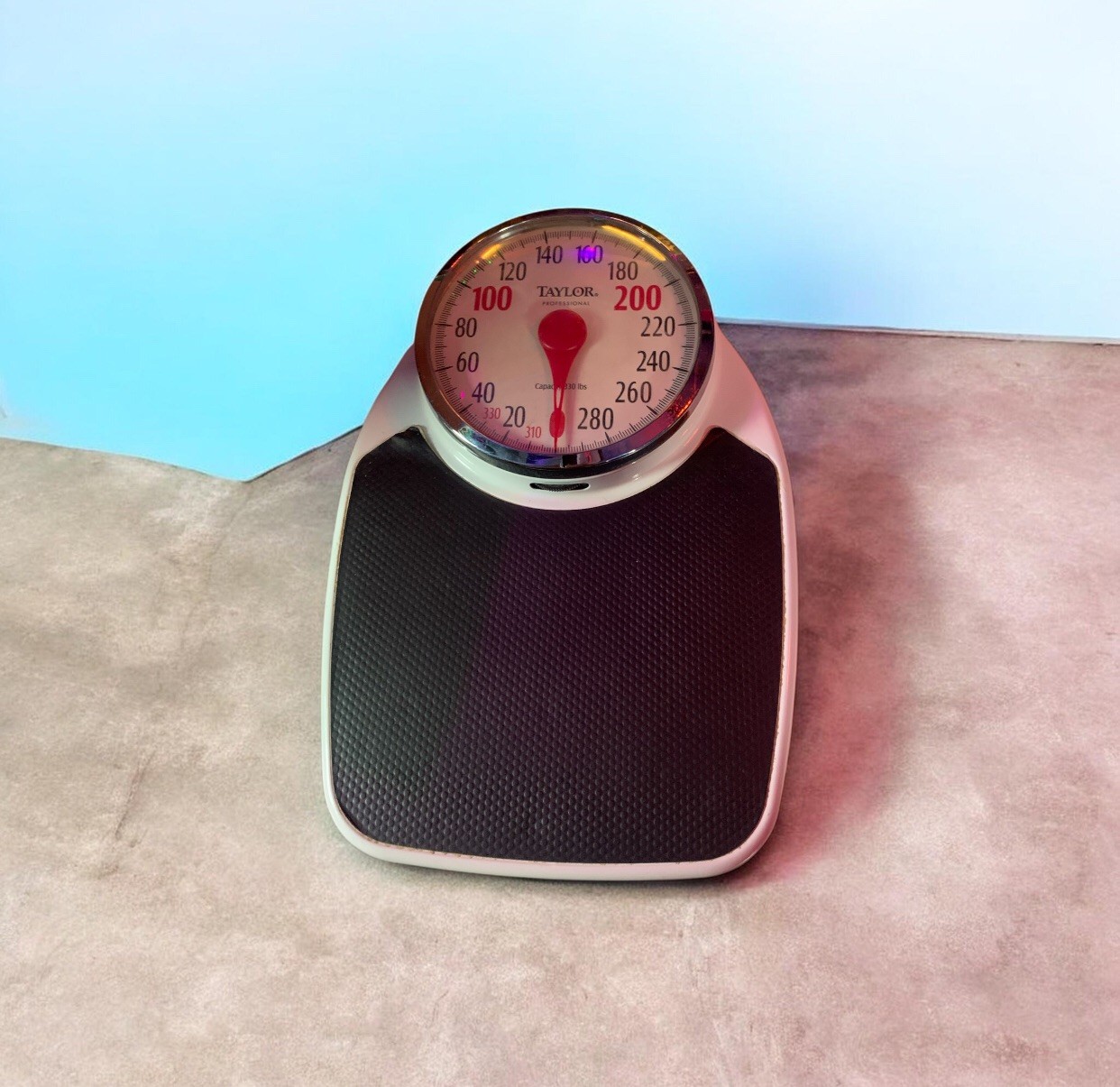 Vintage Taylor Professional analog bathroom scale