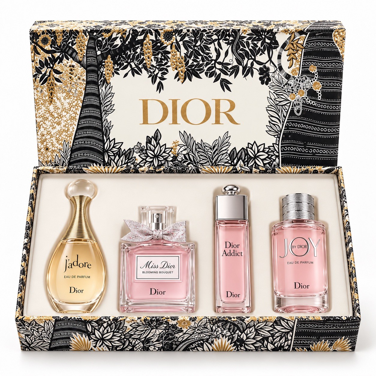 Dior 4 Piece Gift Set for Women 30 ML Per Bottle