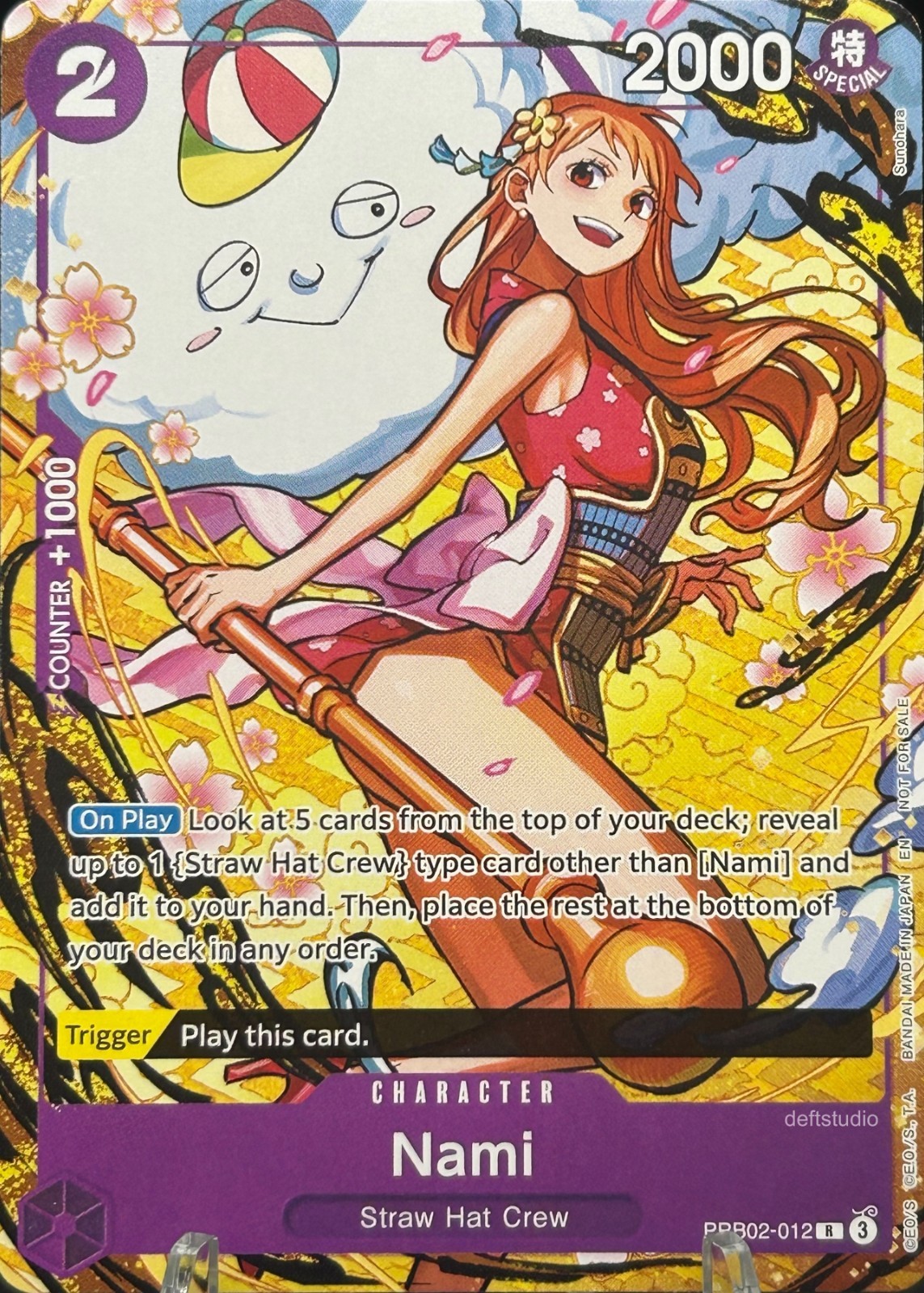 • Nami • PRB02-012 Alt Art Welcome Pack 2026 Promo One Piece TCG NM • Nami • PRB02-012 Alt Art Welcome Pack 2026 Promo One Piece TCG NM