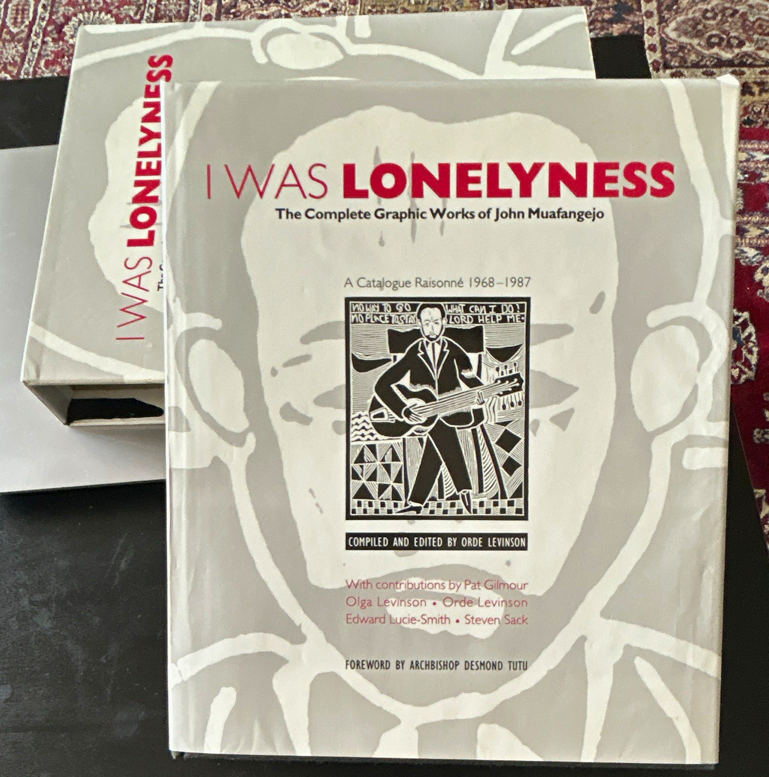 I Was Loneliness John Muafangejo Catalogue Raisonné HC 1992 Ten Wah DJ
