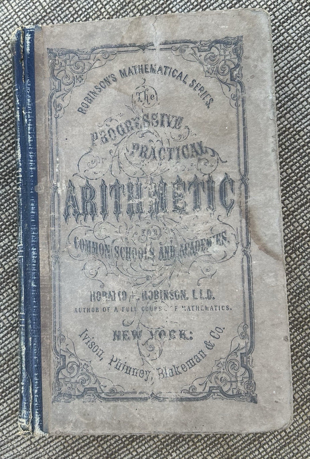 1866 Civil War Era Book