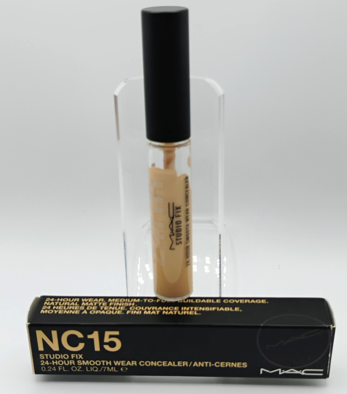 Vintage MAC Studio Fix 24-Hour Smooth Wear Liquid Concealer NC15 Collectible