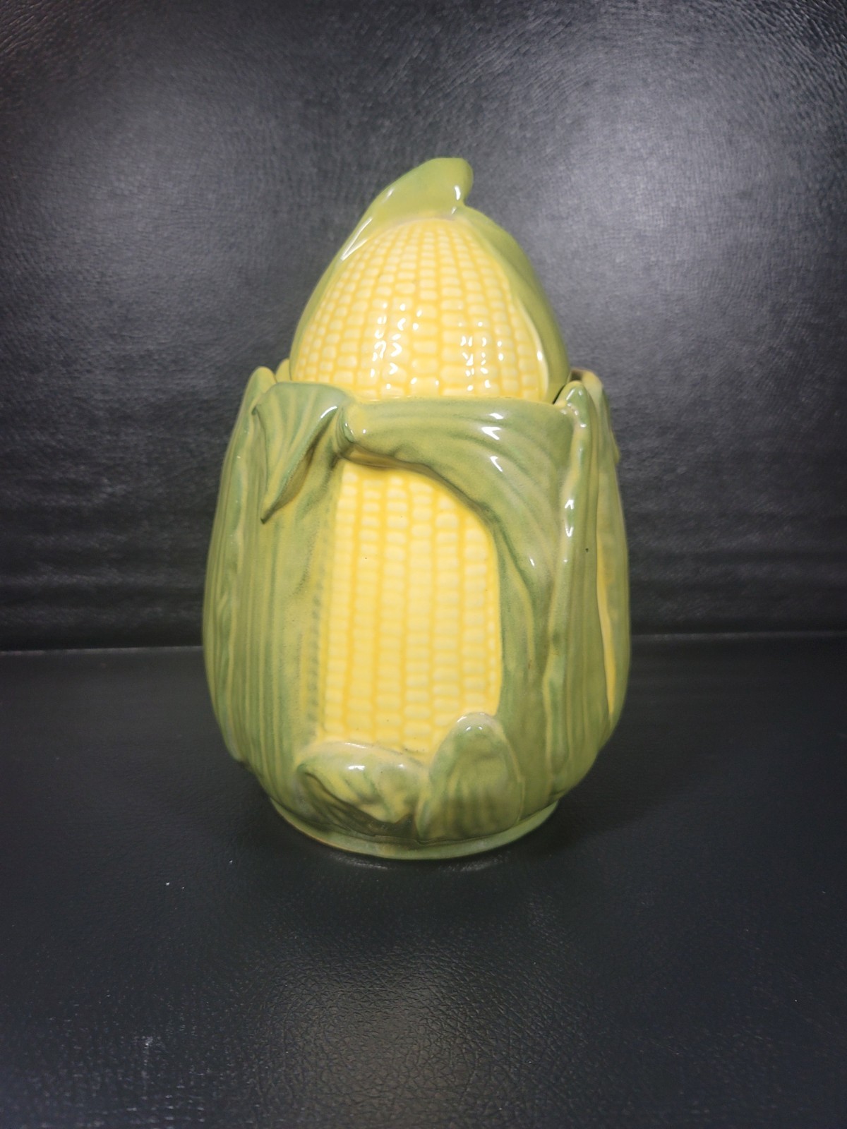 Shawnee Pottery Corn #66 Corn King Cookie Jar Canister VINTAGE 10 Shawnee Pottery Corn #66 Corn King Cookie Jar Canister VINTAGE 10