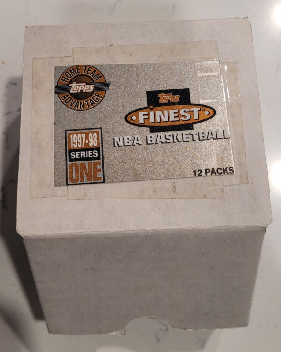 1997-98 Topps Finest NBA Complete Series 1 Complete 120 Card Common Set Jordan