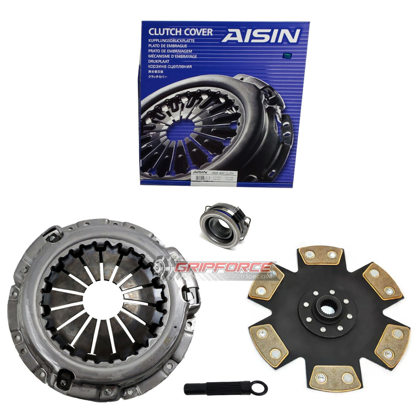AISIN-FX STAGE 4 FULL HD CLUTCH KIT for 16-23 TOYOTA TACOMA 3.5L TRD SPORT 6SPD