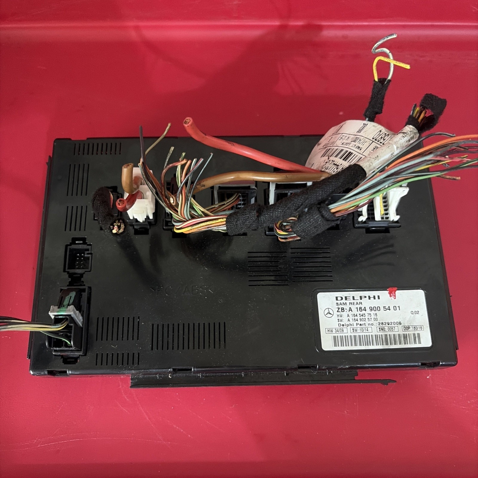 06-12 Mercedes GL ML Rear SAM Signal Control Module A 164 900 54 01 06-12 Mercedes GL ML Rear SAM Signal Control Module A 164 900 54 01