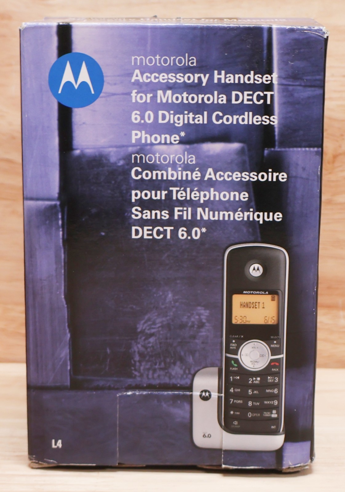 Motorola L4 DECT 6.0 Replacement Cordless Handset MOTO-L4S Motorola L4 DECT 6.0 Replacement Cordless Handset MOTO-L4S