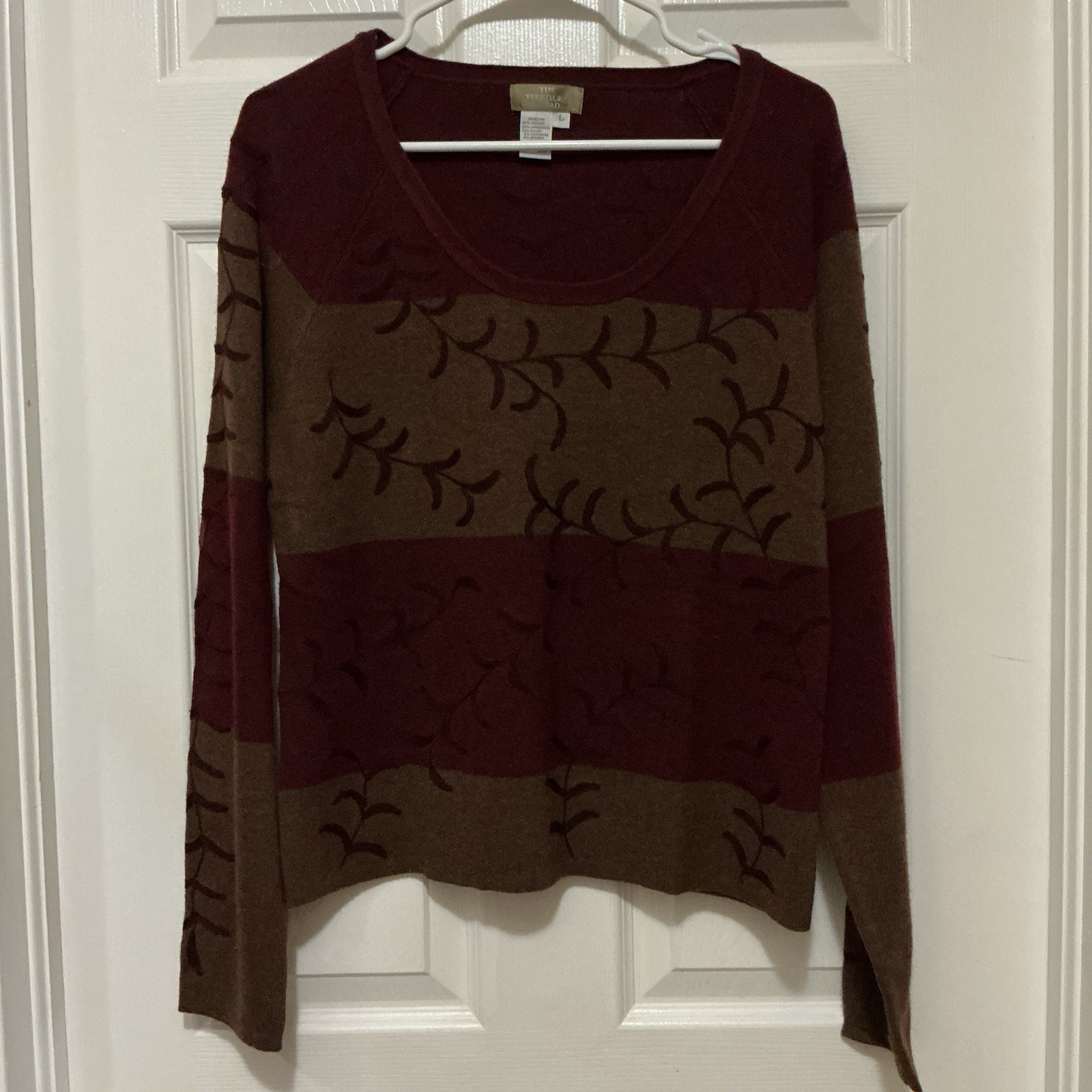 The Territory Ahead Women’s Sweater L Wool Cashmere Angora Blend Woodland Fairy The Territory Ahead Women’s Sweater L Wool Cashmere Angora Blend Woodland Fairy