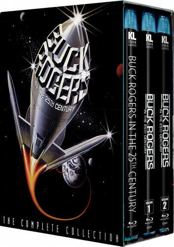 BUCK ROGERS IN THE 25TH CENTURY COMPLETE COLLECTION Blu-ray Seasons 1 + 2 + Film