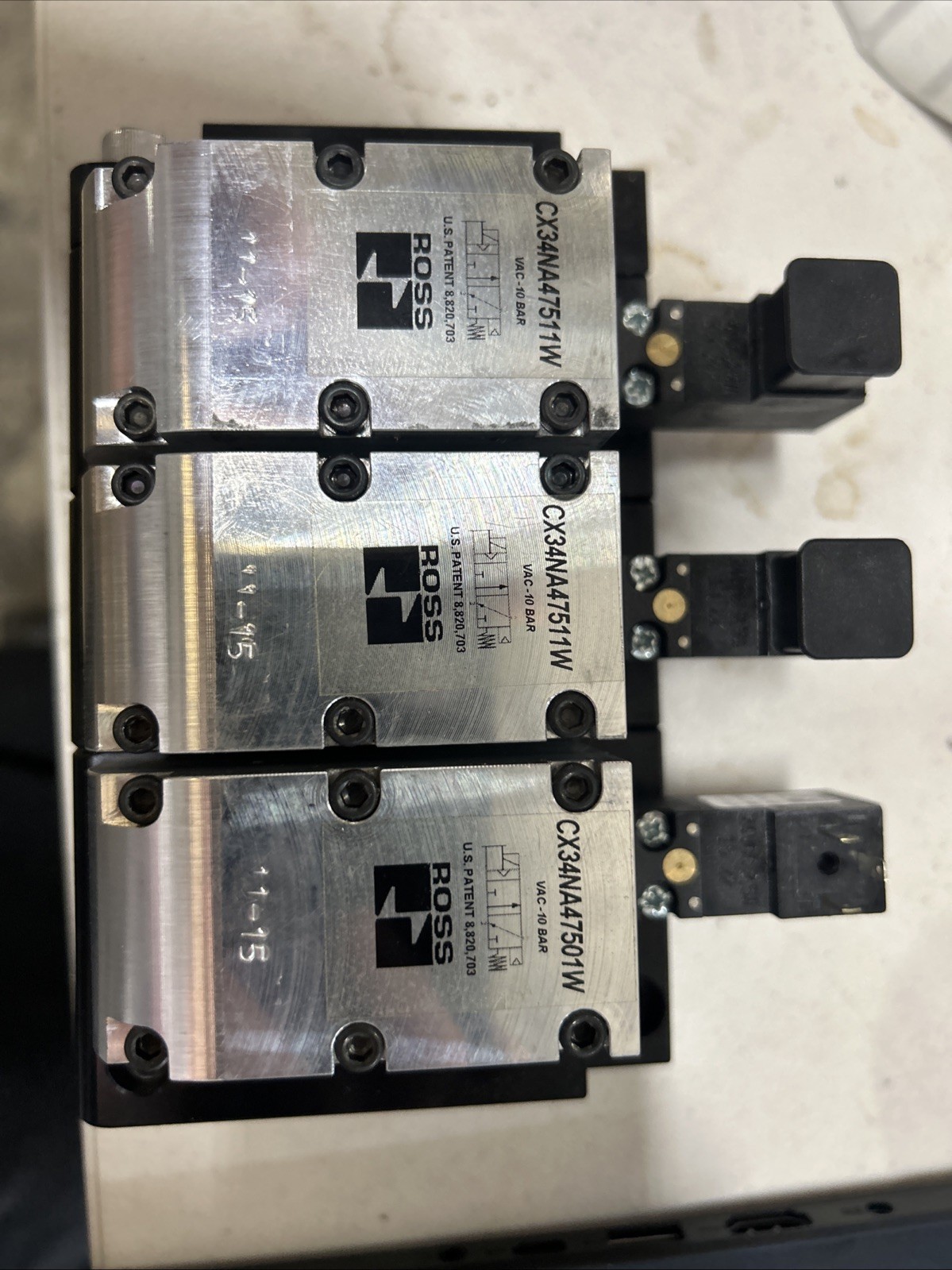 USON 038518 VALVE 3 STAT 1/2IN 3-WAY USON 038518 VALVE 3 STAT 1/2IN 3-WAY