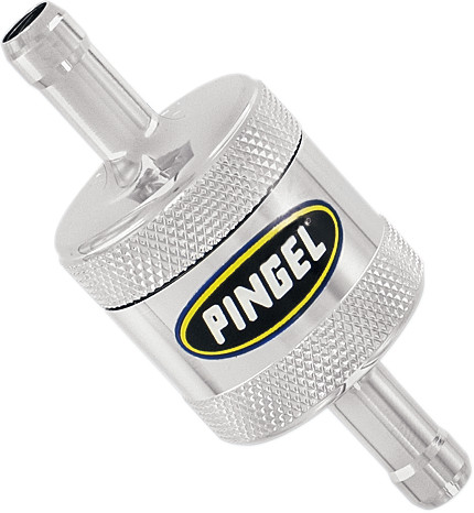 Pingel SS1C Fuel Filter Short Chrome 5/16in Universal In-Line