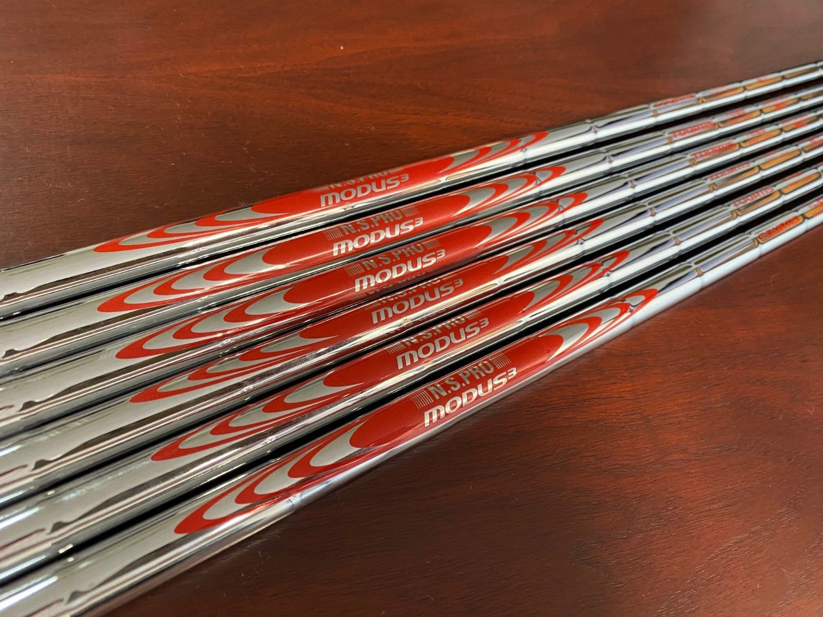 New N.S. Pro Modus Tour 115 Stiff Flex 6 Piece Iron Shaft Pack (5 Iron-PW) .355 New N.S. Pro Modus Tour 115 Stiff Flex 6 Piece Iron Shaft Pack (5 Iron-PW) .355