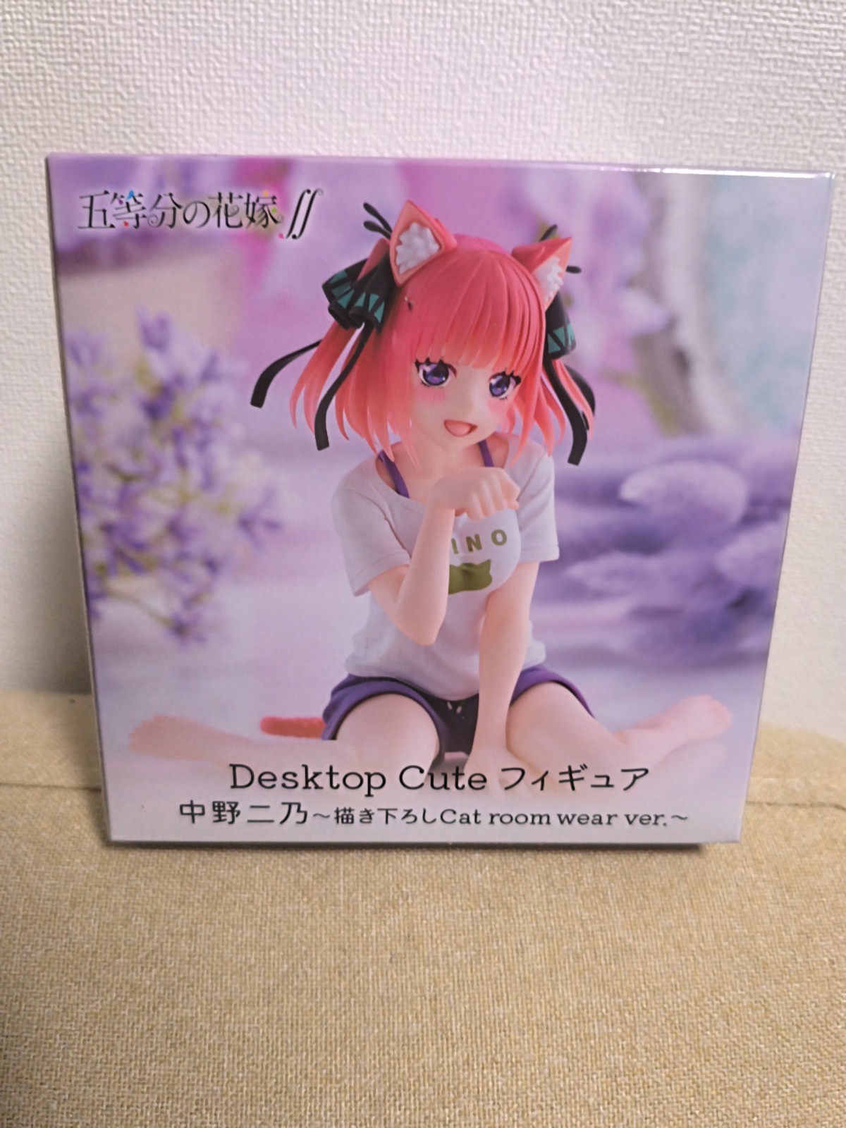 The Quintessential Quintuplets Nino Nakano Cat Room Wear Desktop Cute Figure