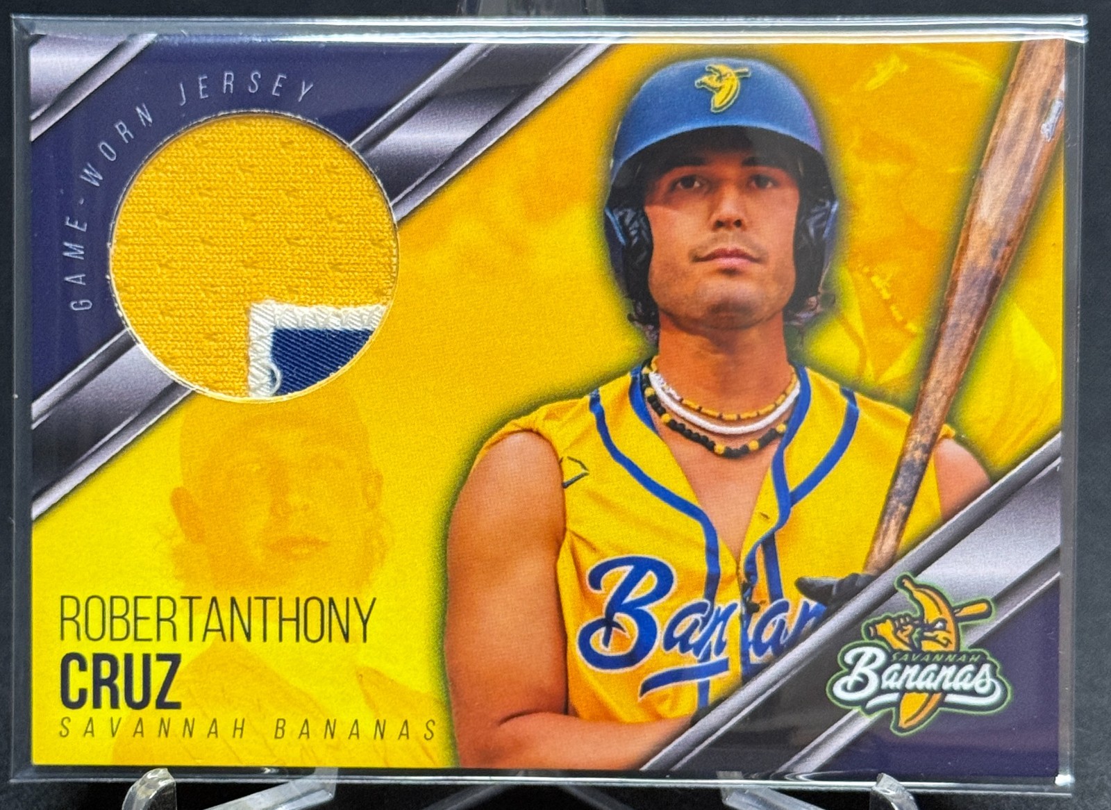 2026 Choice Savannah Bananas - Robertanthony Cruz - Game Worn Patch