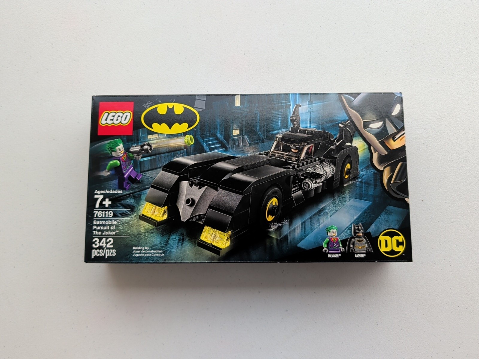 Lego Batman- Batmobile: Pursuit of The Joker (76119) NEW/SEALED -Light Shelfware