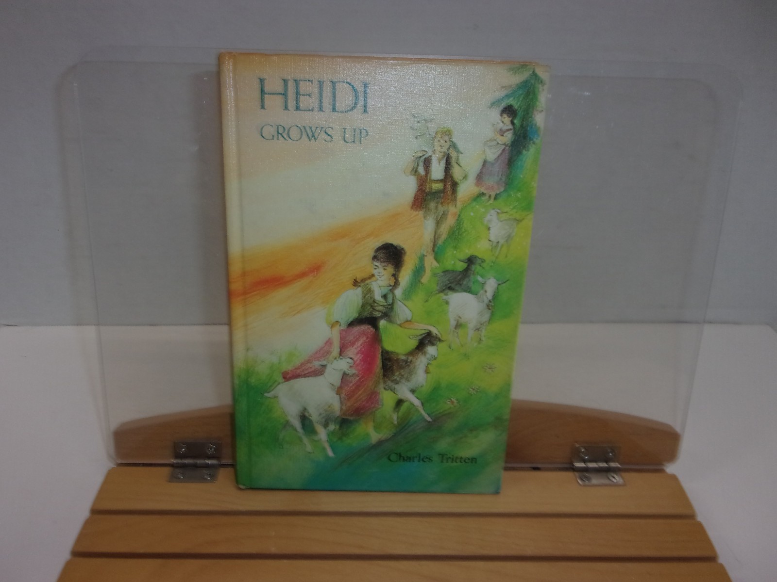 Heidi Grows Up By Charles Tritten 1966 Illustrations By J. Goldsborough, Whitman