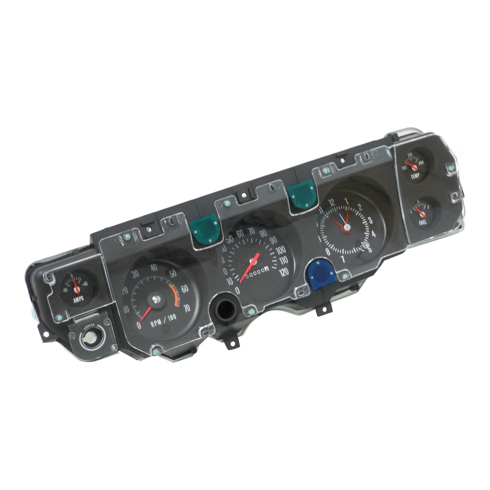 1971 1972 Chevelle SS instrument Cluster floor Shift 5500 R/L SS dash volt