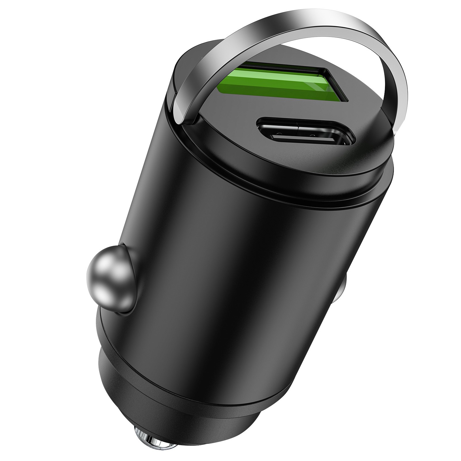 100W Super Fast Car Charger Dual Port USB Car Charger Cigarette Lighter Adapter