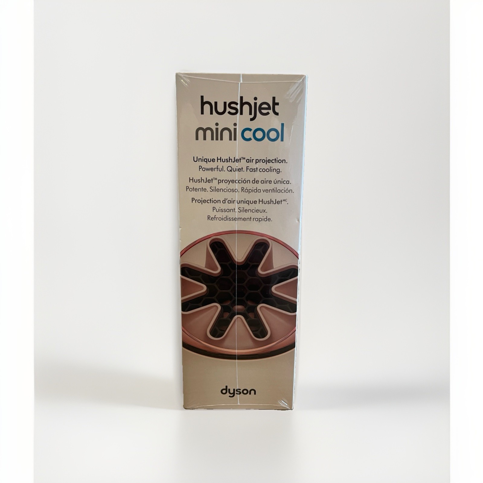 Dyson HushJet Mini Cool Fan (Stone / Blush) -NEW-