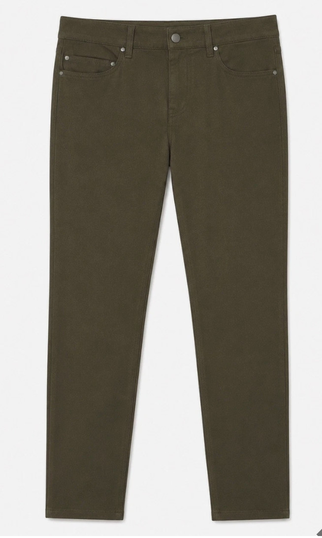 Lululemon ABC Slim Pants Men\'s 32 Green Stretch 5 Pocket Performance