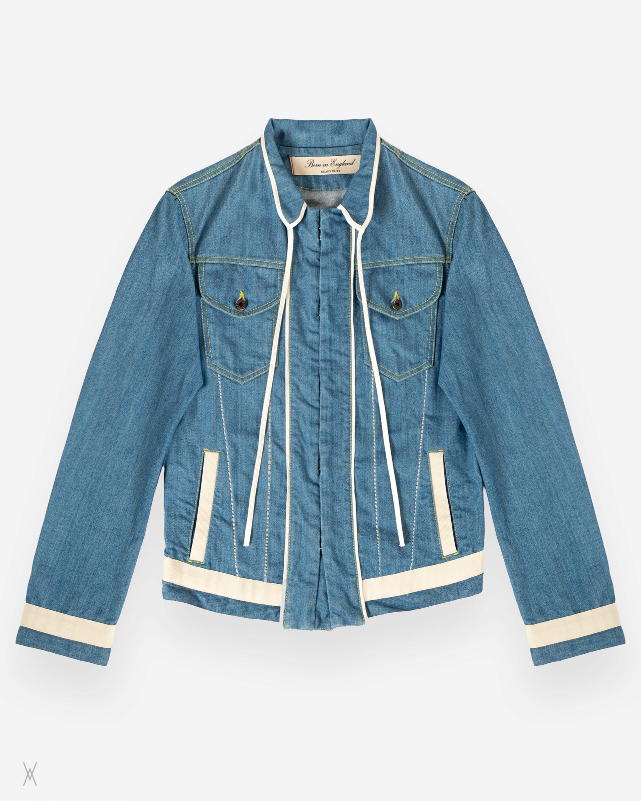 Vivienne Westwood SS10 Mens Runway Denim Jacket Look 28 Blue IT 46