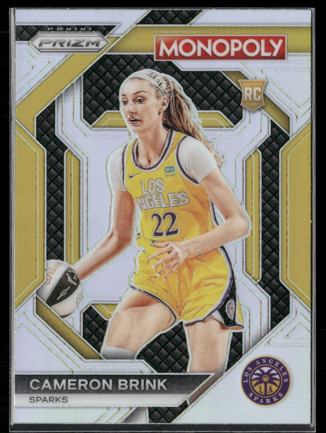 2024 Panini Prizm Monopoly WNBA #WNBA6 Cameron Brink All-Star Silver