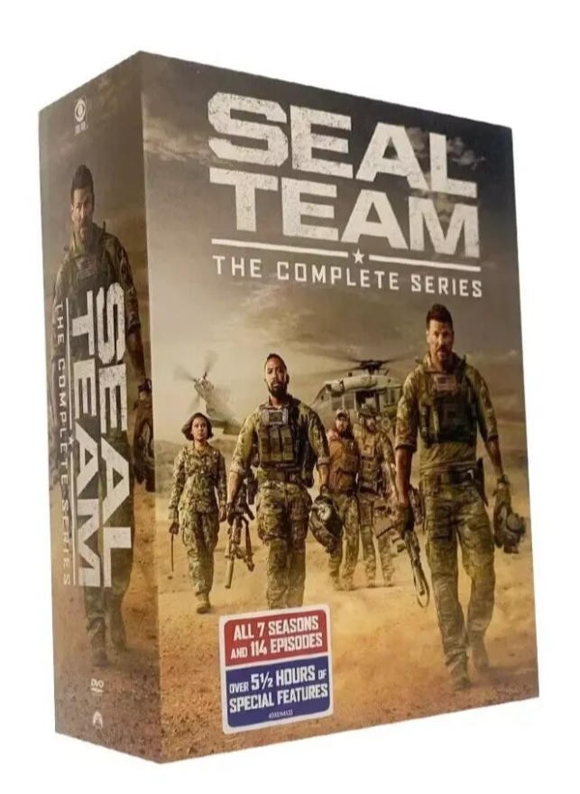 SEAL Team – Complete TV Series Collection (Seasons 1–7) – 30-Disc DVD