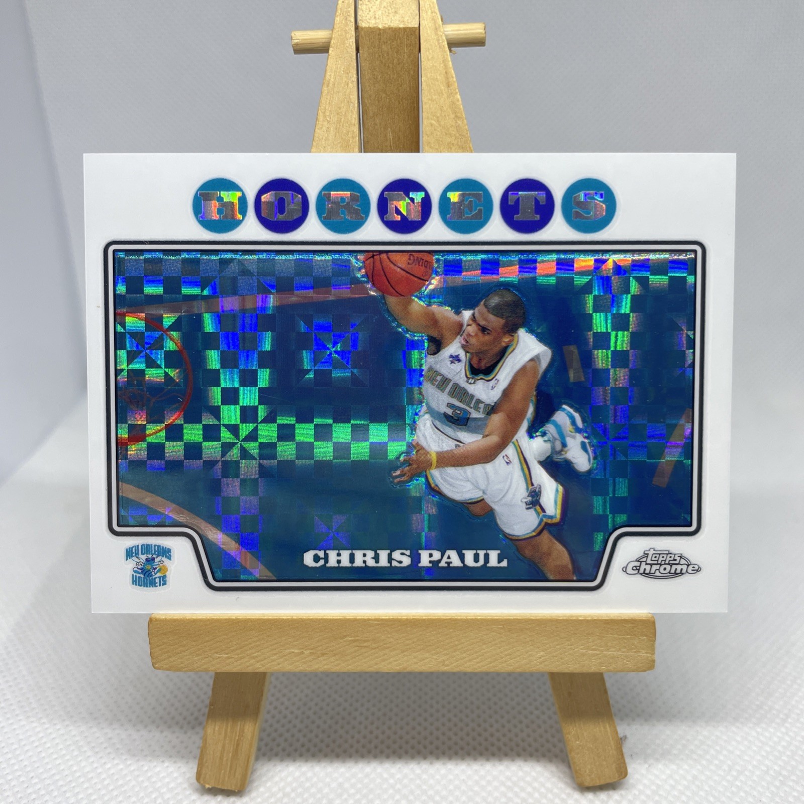 2008-2009 Topps Chrome - Chris Paul #1 X-Fractor /288 2008-2009 Topps Chrome - Chris Paul #1 X-Fractor /288