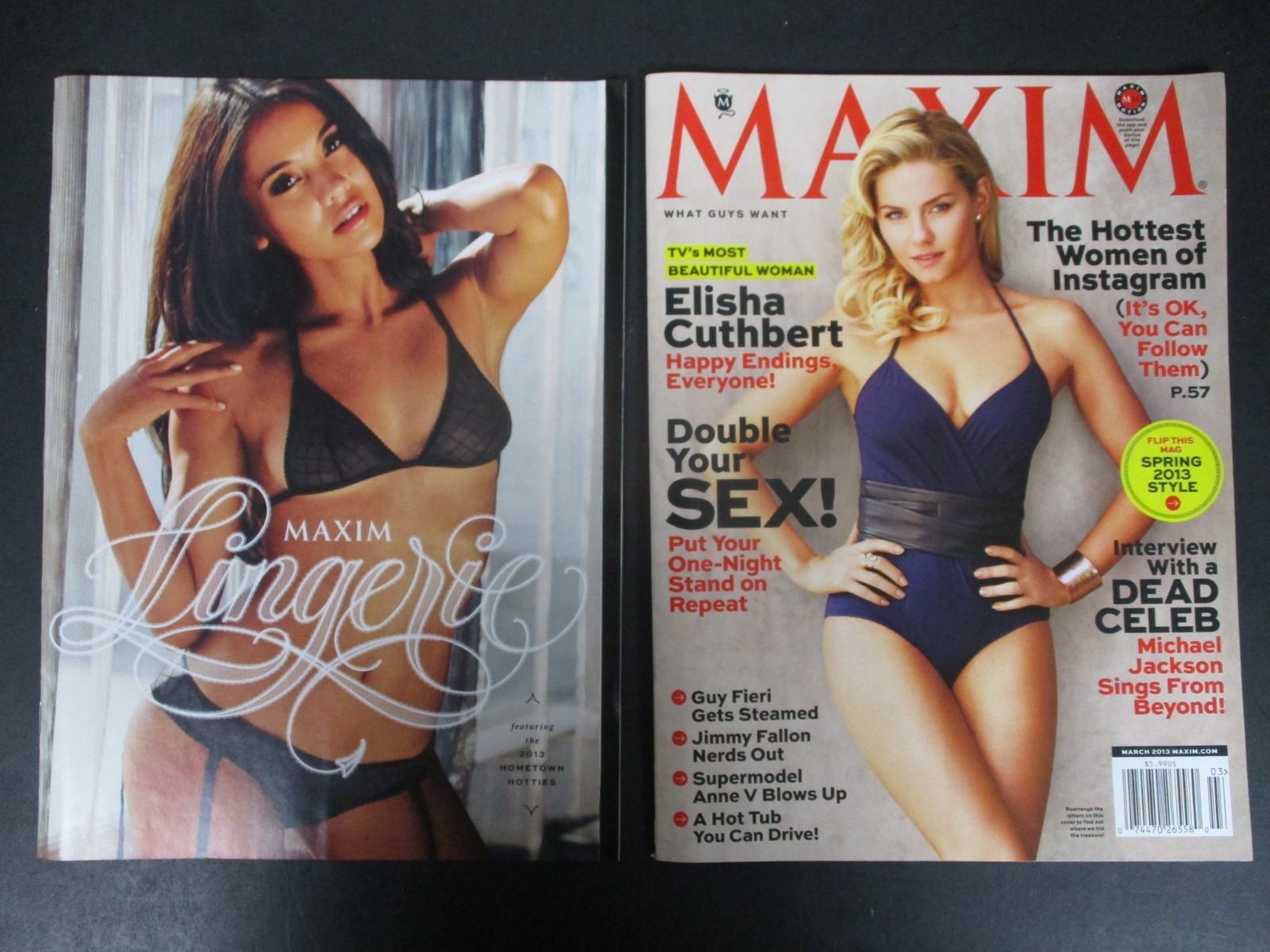 MAXIM Magazine - March 2013 with Elisha Cuthbert on the cover ~ NEW SEALED MAXIM Magazine - March 2013 with Elisha Cuthbert on the cover ~ NEW SEALED