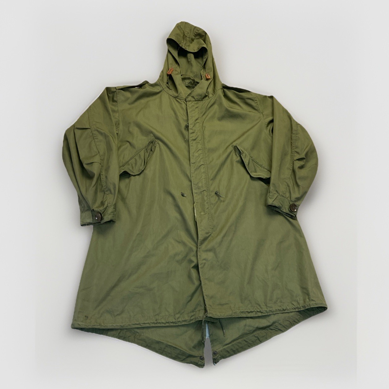 M-1951 Fishtail Parka Mens XL US Army Military M51 Vintage Jacket Vietnam 50s M-1951 Fishtail Parka Mens XL US Army Military M51 Vintage Jacket Vietnam 50s