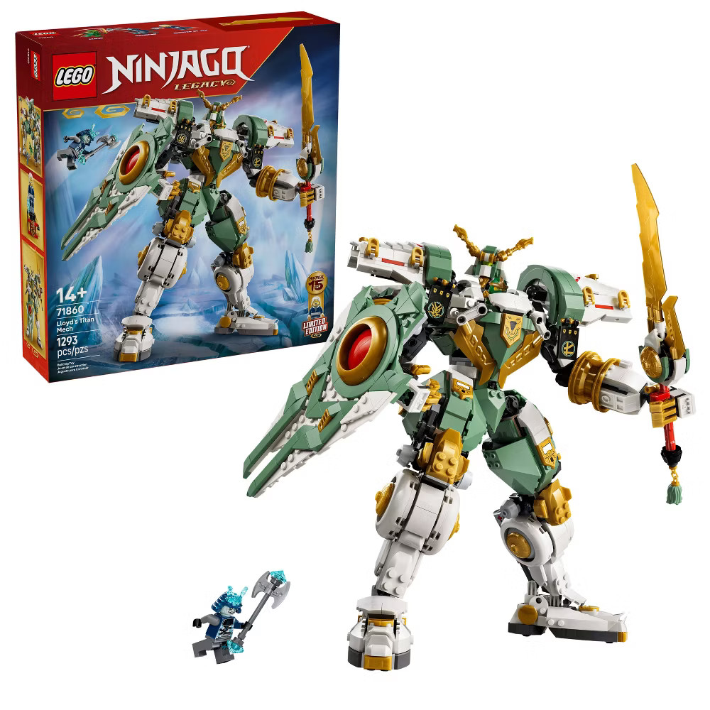 LEGO NINJAGO Lloyd\'s Titan Mech 15th Anniversary 71860