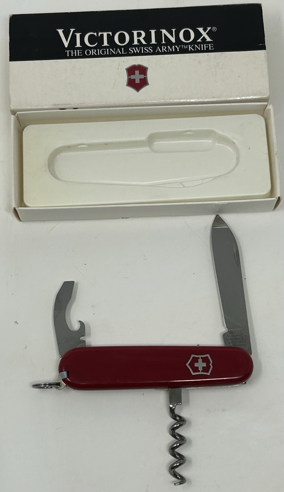 Vintage Victorinox Waiter Swiss Army Knife 53891 NOS NIB BA16 17 Vintage Victorinox Waiter Swiss Army Knife 53891 NOS NIB BA16 17