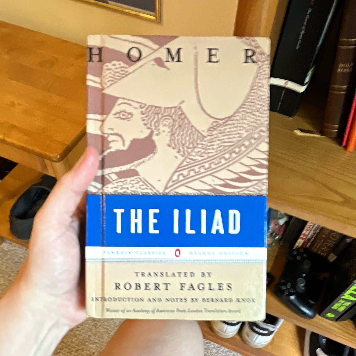Penguin Classics Deluxe Edition Homer The Iliad Hardcover Deckle Edge