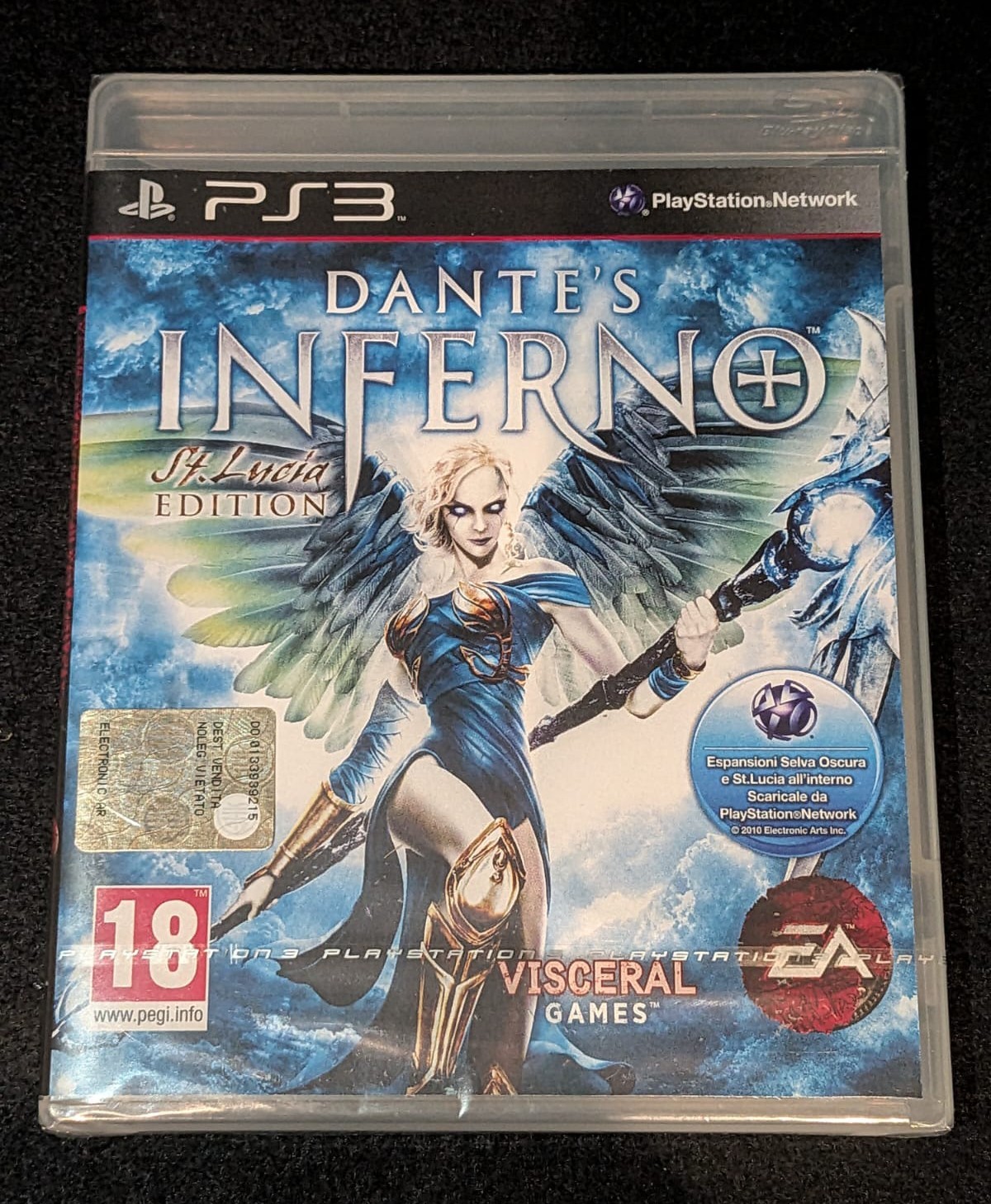 Dante's Inferno St Lucia Edition PS3 PAL ITA - NEW SEALED NEW SEALED
