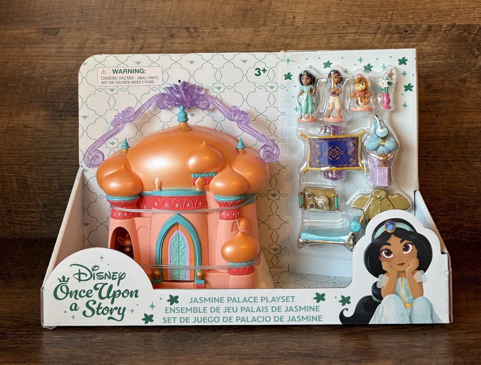 Once Upon a Story Jasmine Palace Micro Playset Aladdin NEW Disney Parks Souvenir Once Upon a Story Jasmine Palace Micro Playset Aladdin NEW Disney Parks Souvenir