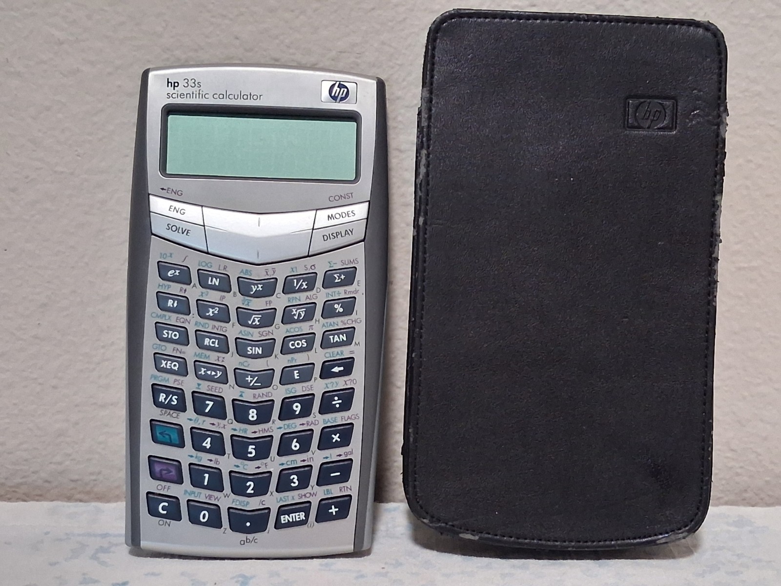 HP-33s Scientific Calculator With Case and New Batteries Tested Pre-Owned