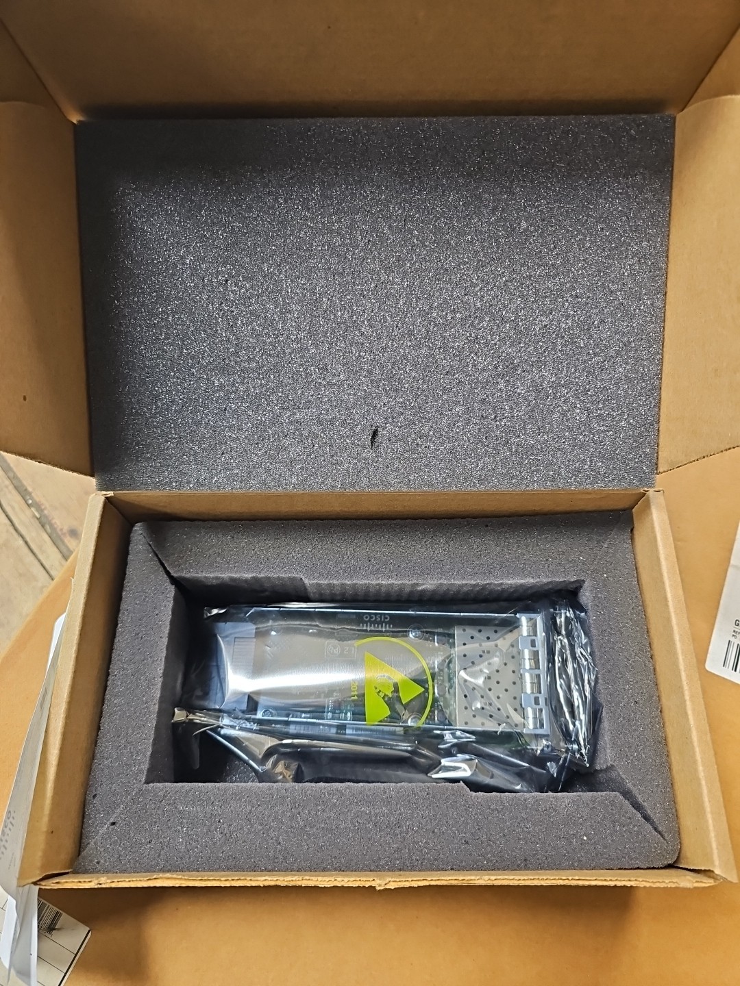 Cisco Catalyst C3KX-NM-1G 4-Port SFP Network Module 73-12298-04 - NIB Cisco Catalyst C3KX-NM-1G 4-Port SFP Network Module 73-12298-04 - NIB